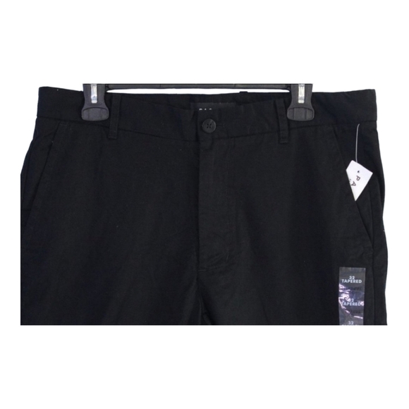 💥NEW💥 PACSUN - 34X27 Black Slim Tapered Pants - Picture 4 of 7